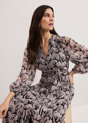 Willow Shirt Dress - Black