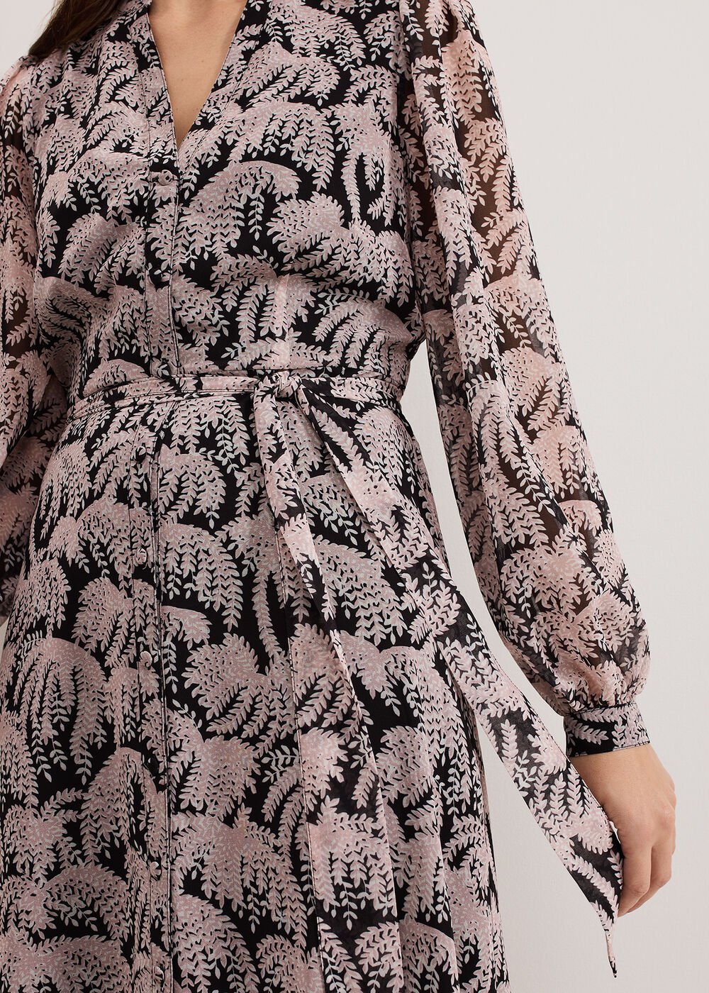 Willow Shirt Dress - Black