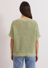 Stacie Knit Tabard - Green