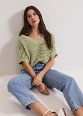 Stacie Knit Tabard - Green
