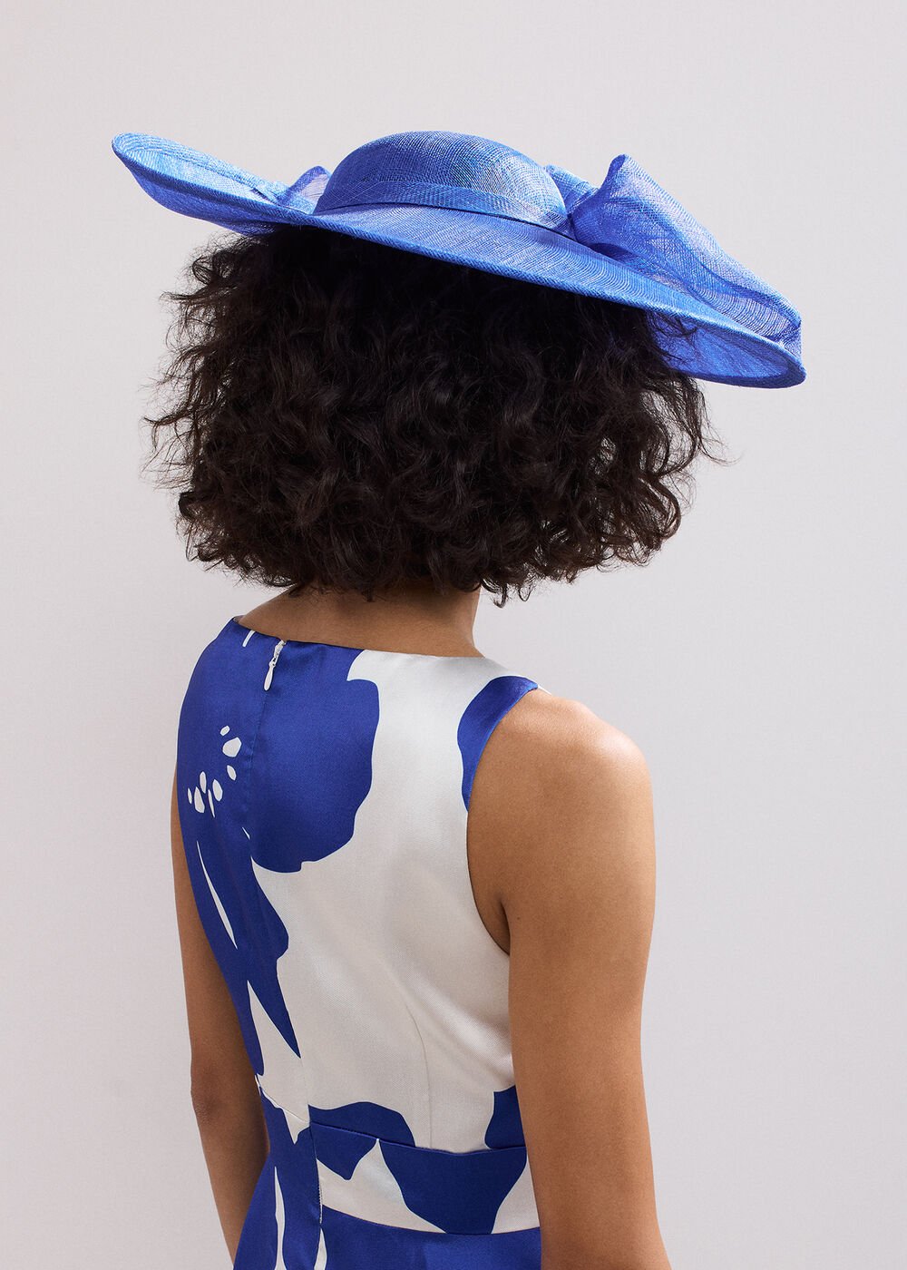 Bow Fascinator - Cobalt