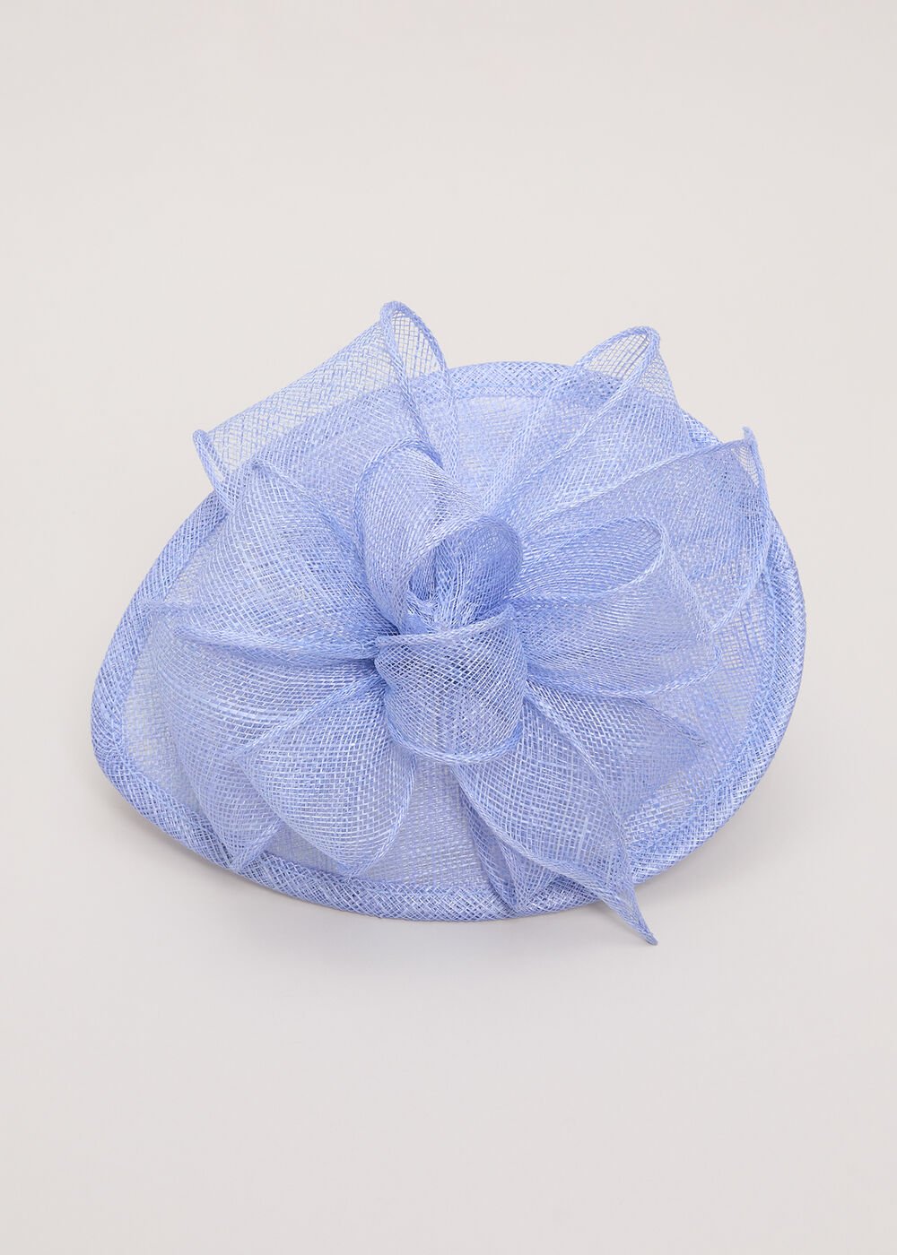Bow Mini Disc Fascinator - Pale Blue