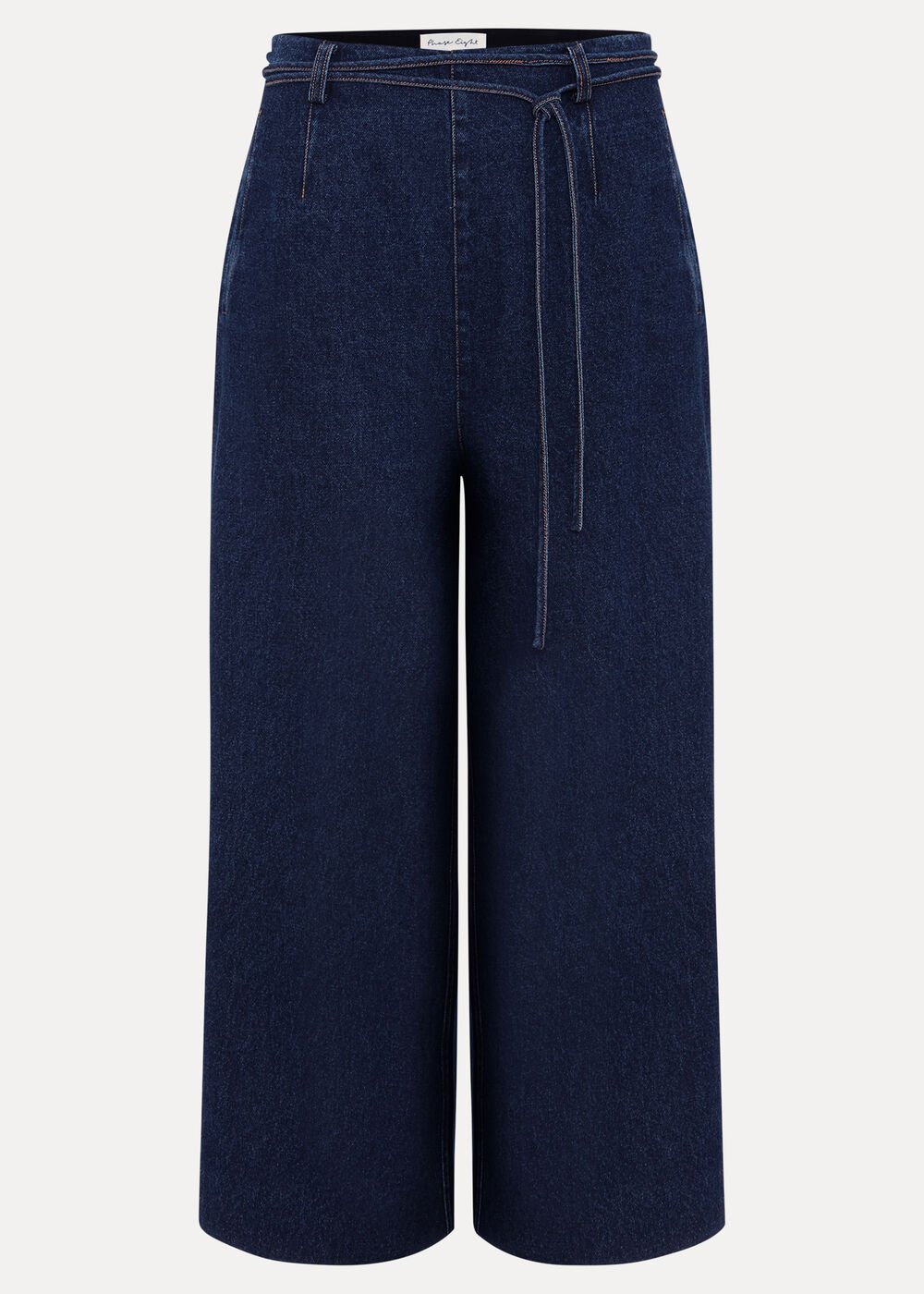 Aubrielle Denim Cullote - Mid Wash