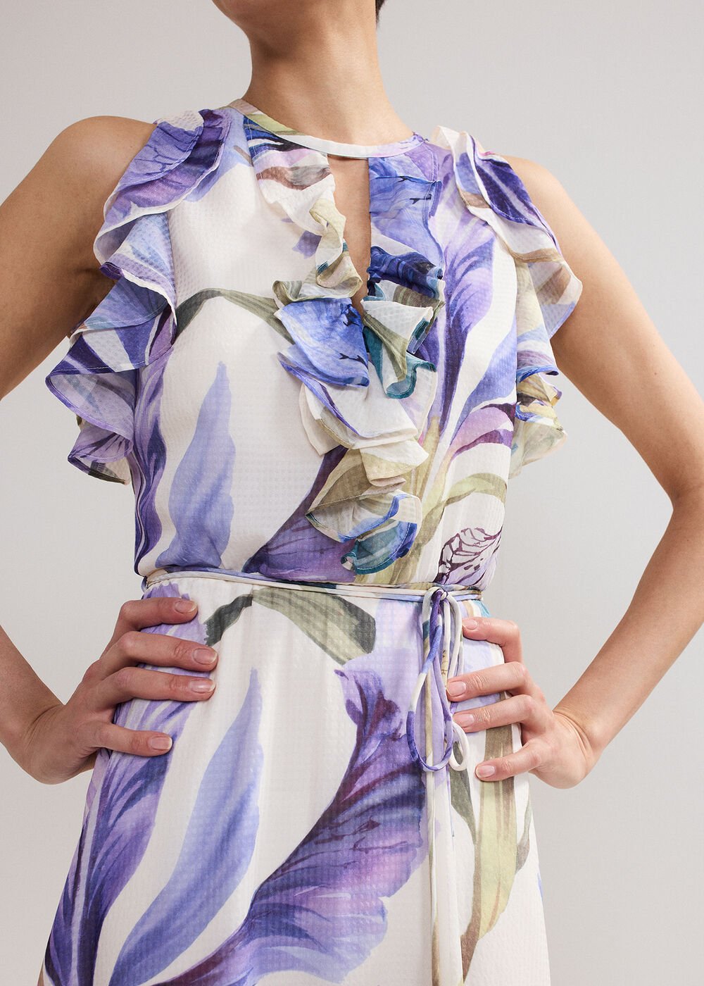 Rachel Printed Dress - Multi
