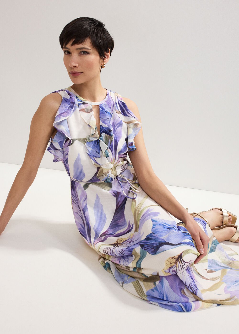 Rachel Printed Dress - Multi