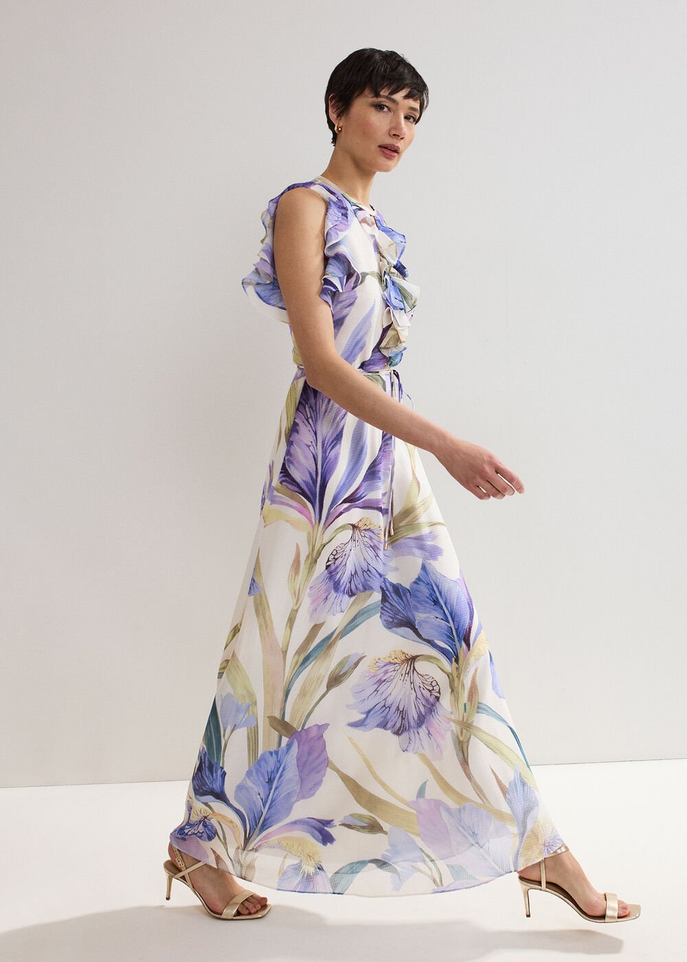 Rachel Printed Dress - Multi