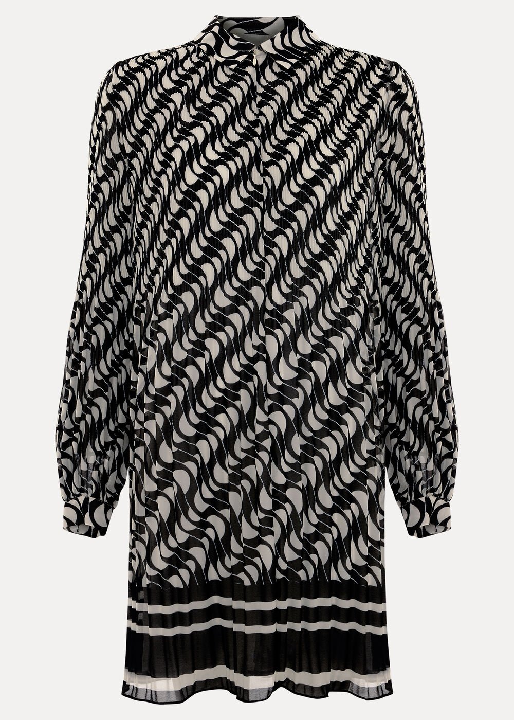 Petite Eleanor Dress - Navy/Ivory