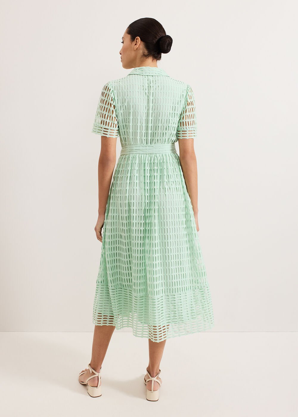 Sandy Lace Dress - Green