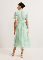 Sandy Lace Dress - Green