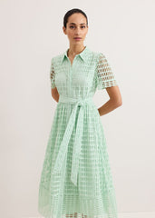 Sandy Lace Dress - Green