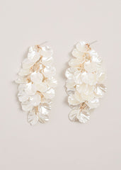 Petal Earrings - Ivory