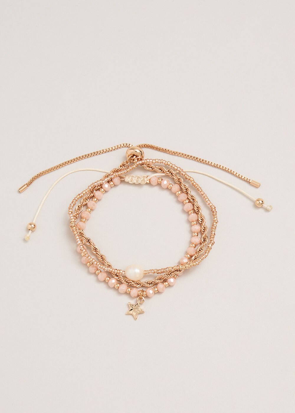 Bead Bracelet Pack - Gold
