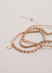 Bead Bracelet Pack - Gold