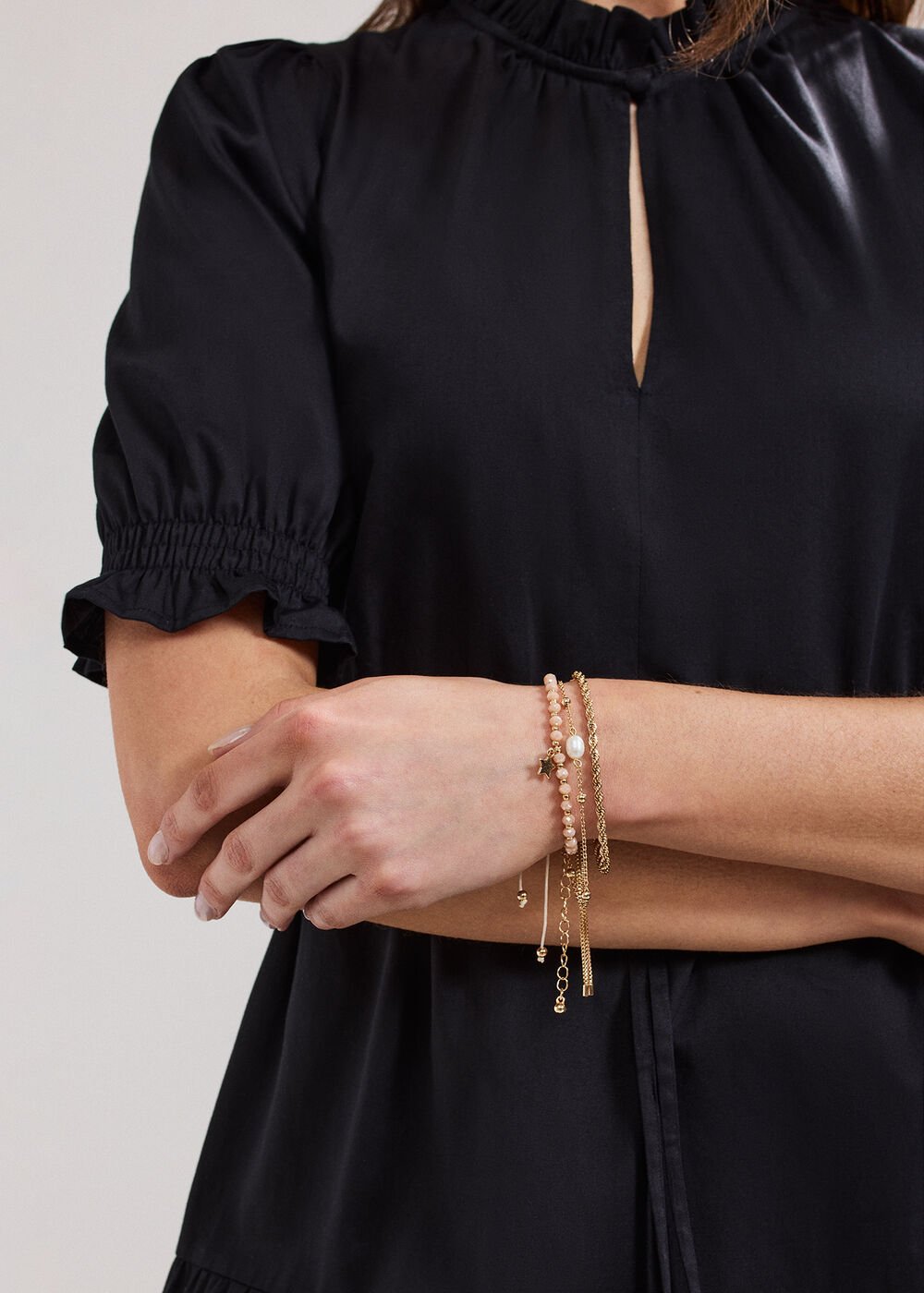 Bead Bracelet Pack - Gold