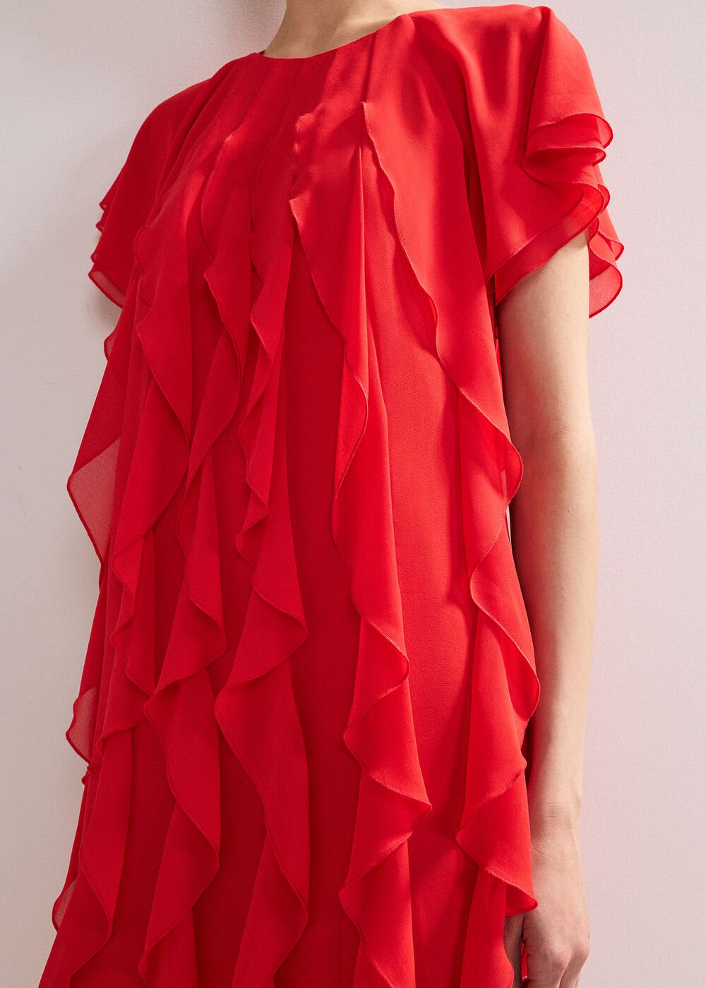 Claudette Dress - Red