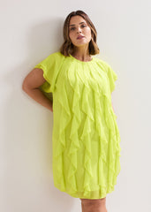 Claudette Dress - Lime