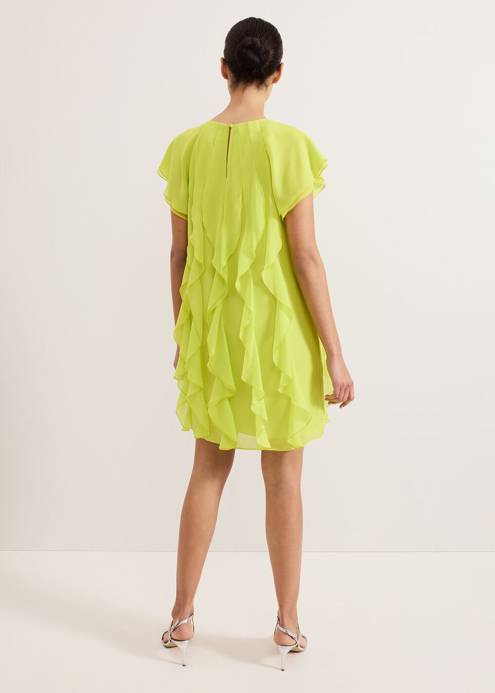 Claudette Dress - Lime
