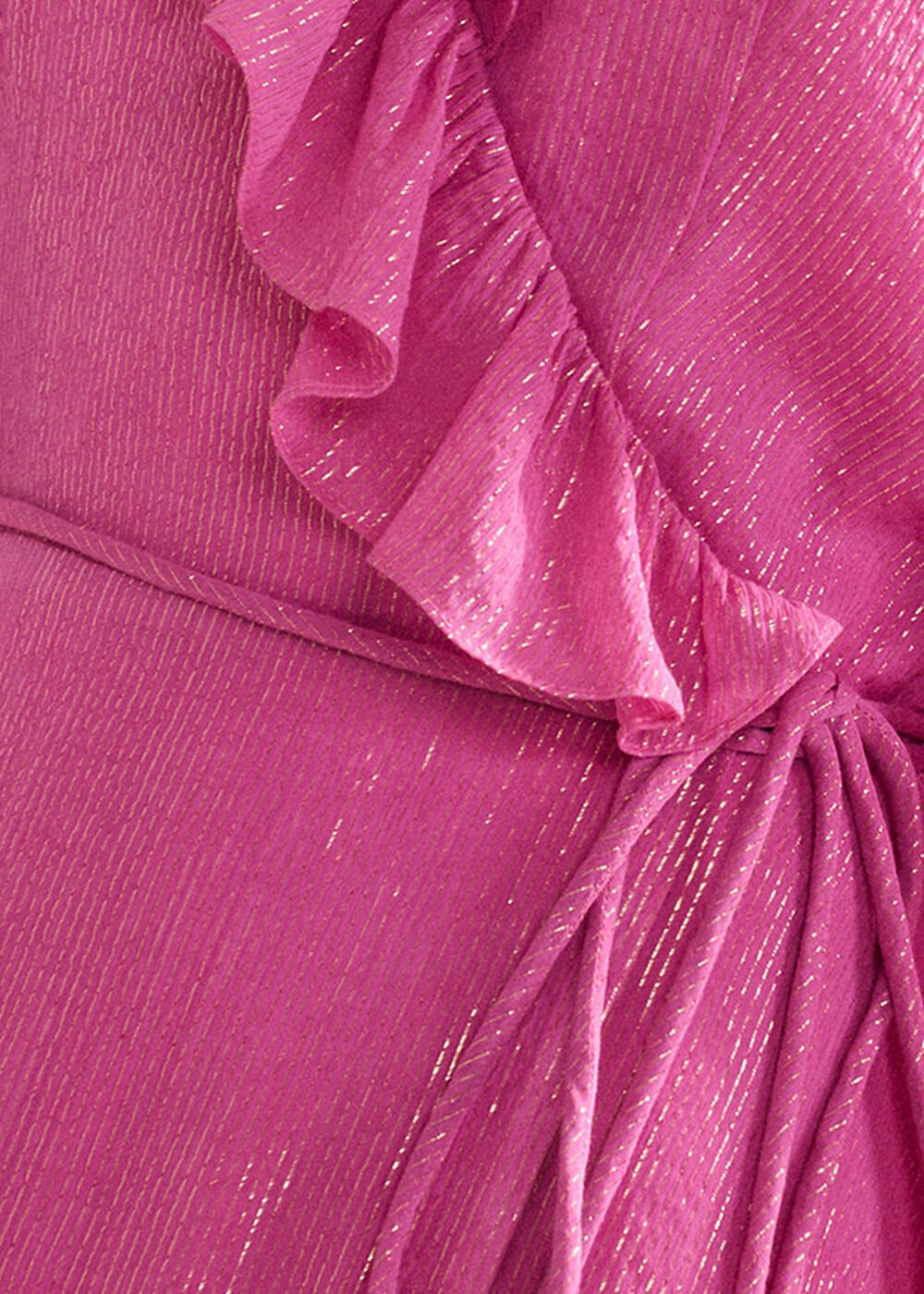 Araminta Wrap Dress - Pink