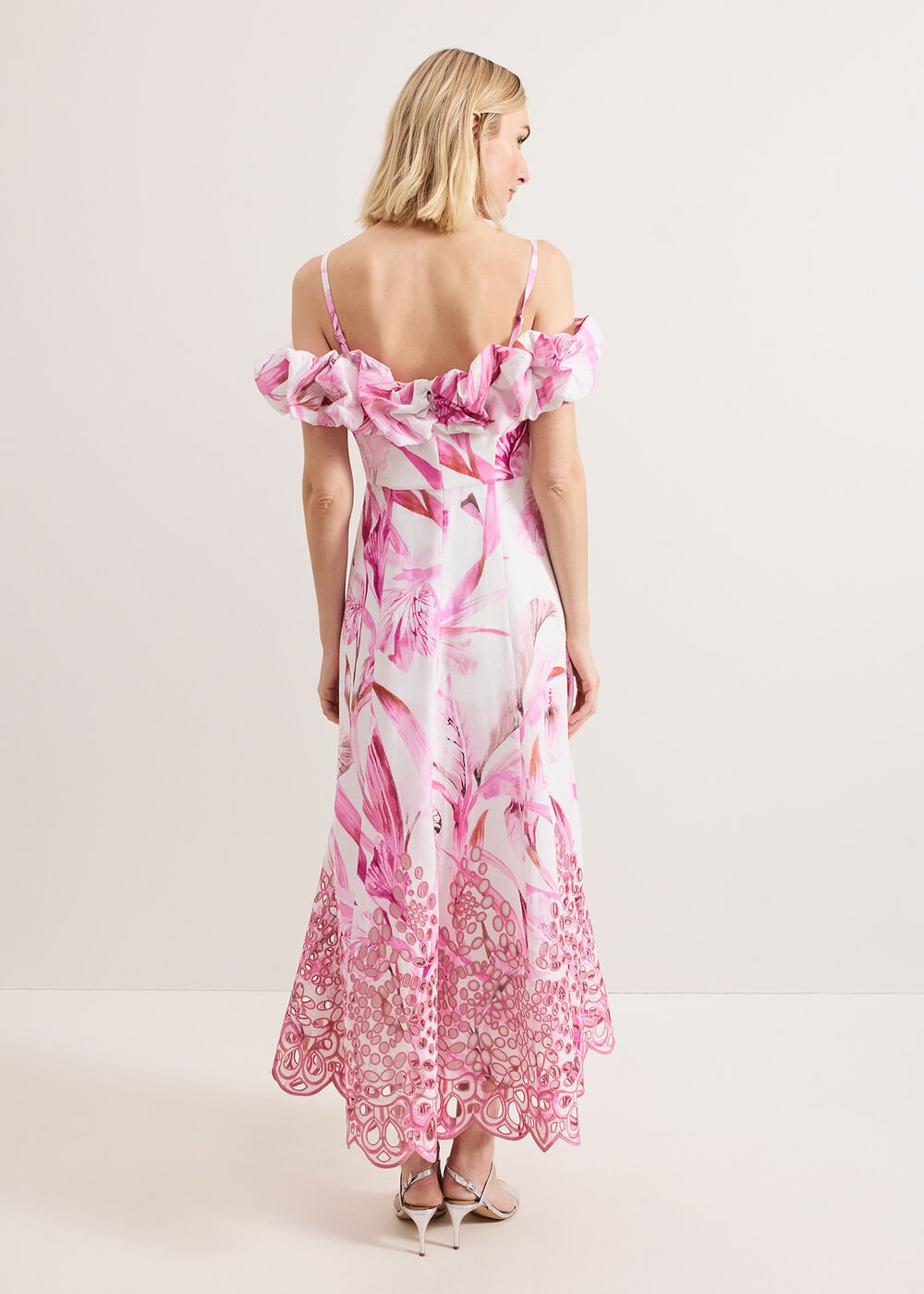Esme Linen Dress - Pink