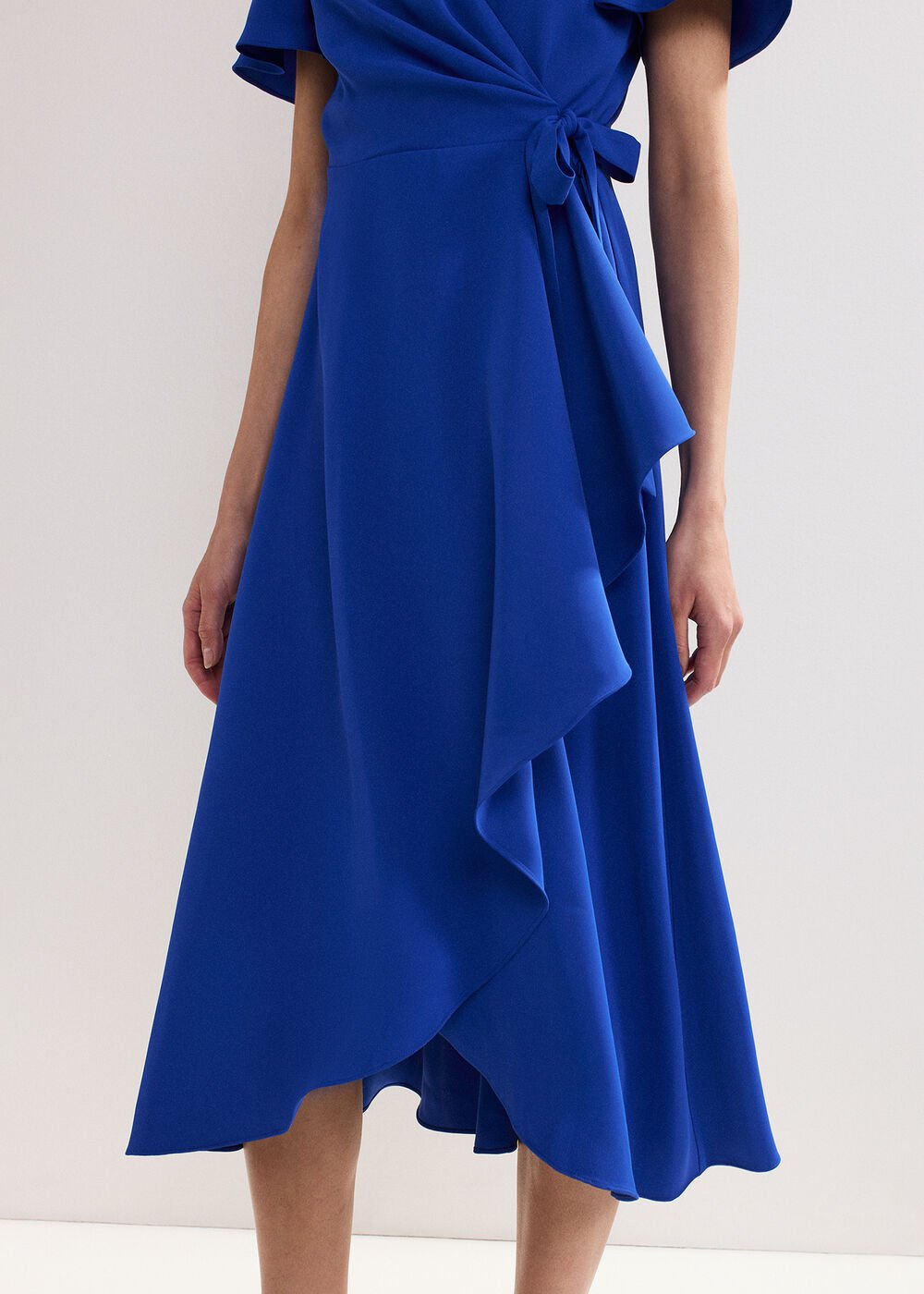 Julissa Wrap Dress - Blue