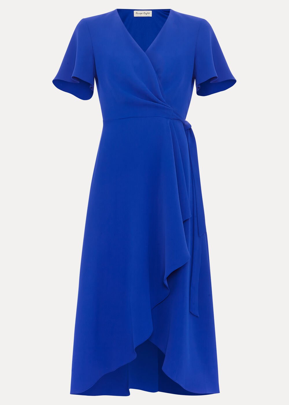 Julissa Wrap Dress - Blue