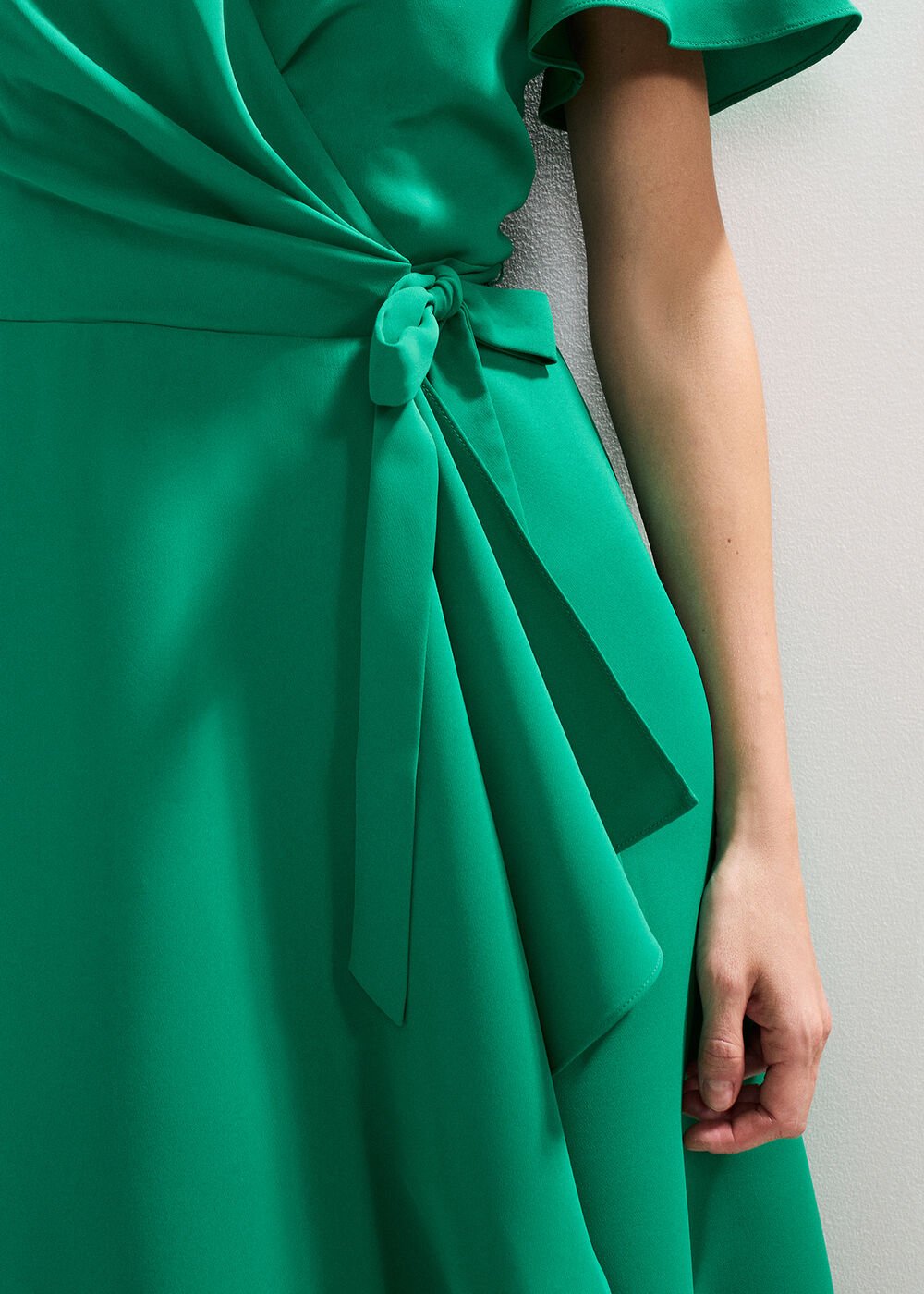 Julissa Wrap dress - Green