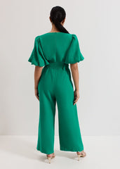 Petite Margot Jumpsuit - Green
