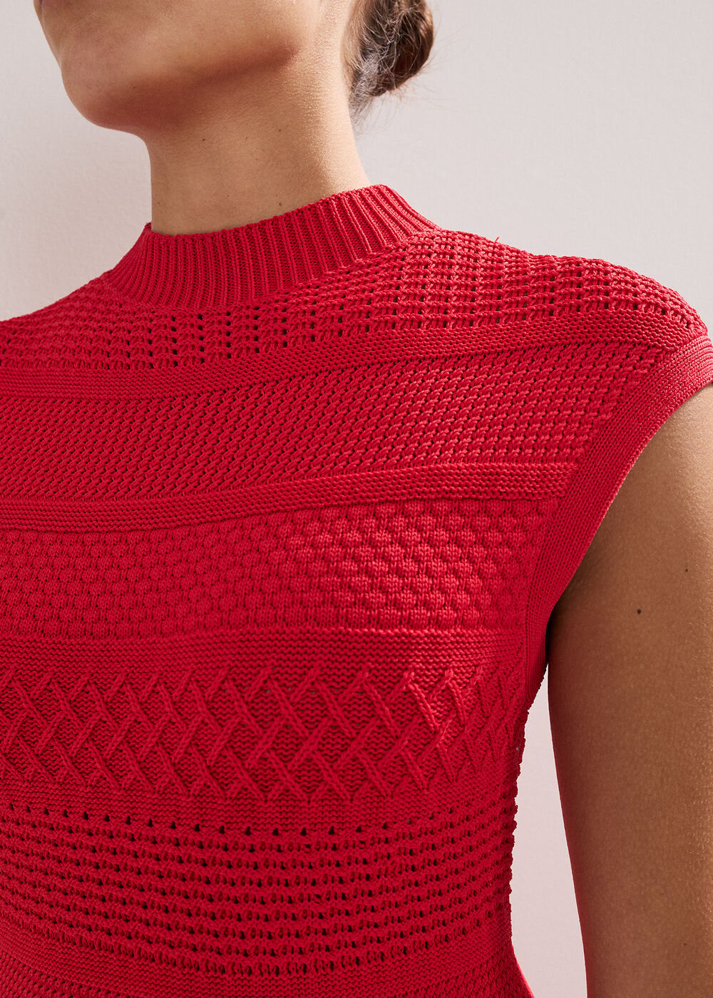 Tazmin Tassel Dress - Red