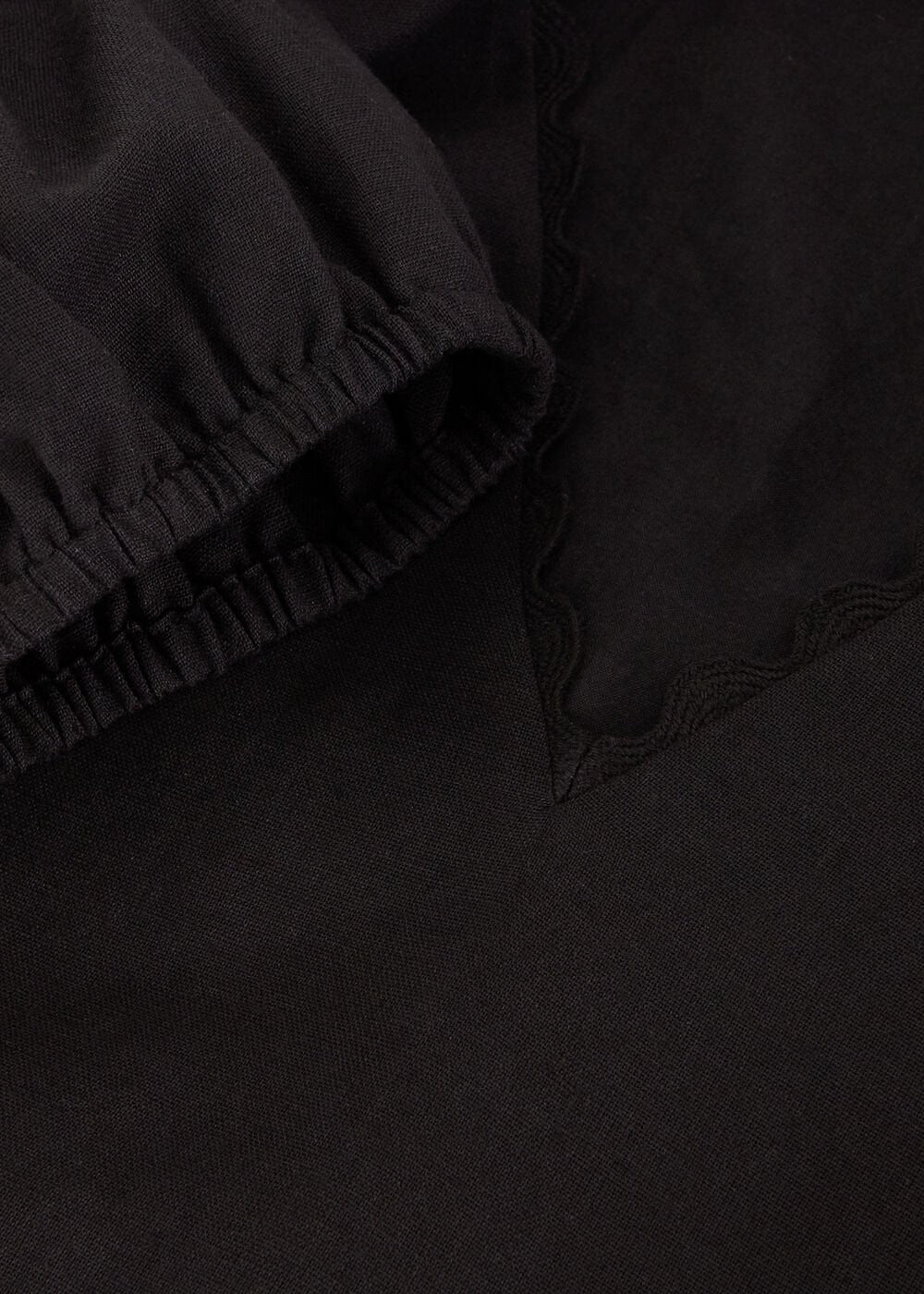 Milly Linen Dress - Black