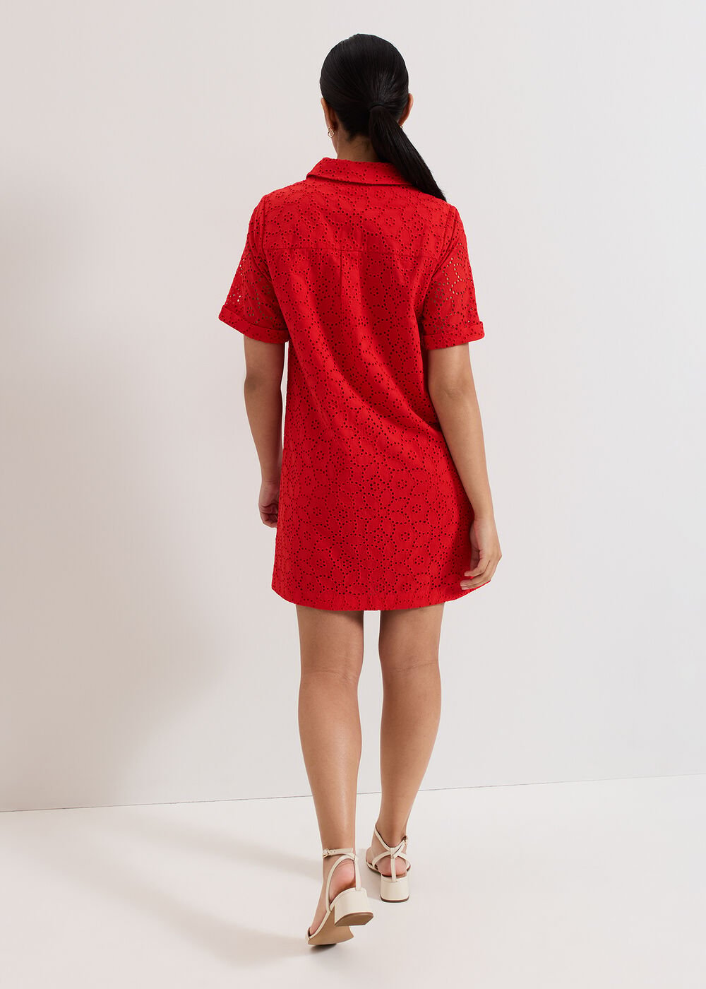 Petite Nicky Dress - Red