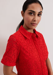Petite Nicky Dress - Red