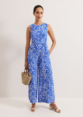 Marta Jumpsuit - Blue