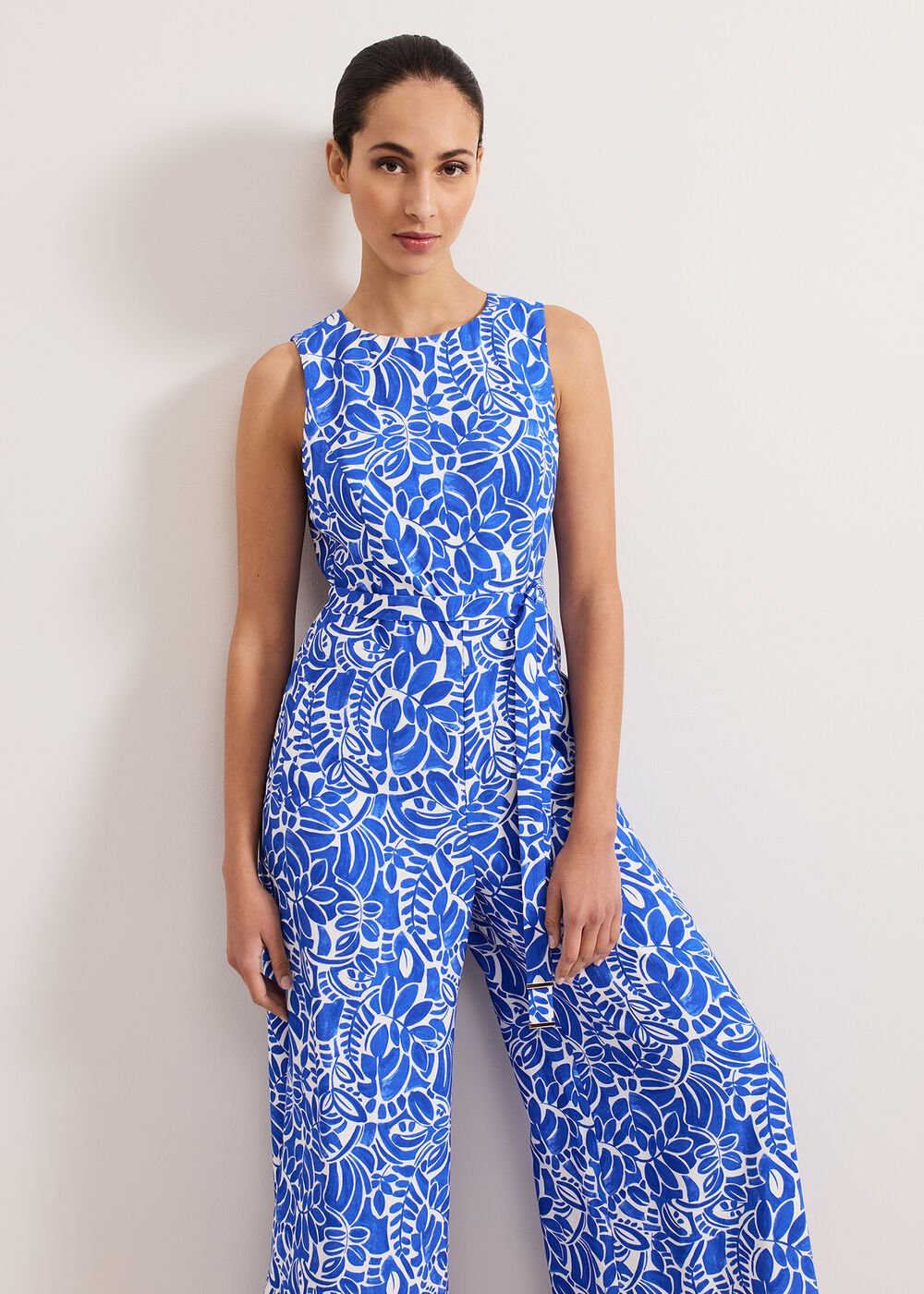 Petite Marta Jumpsuit - Blue