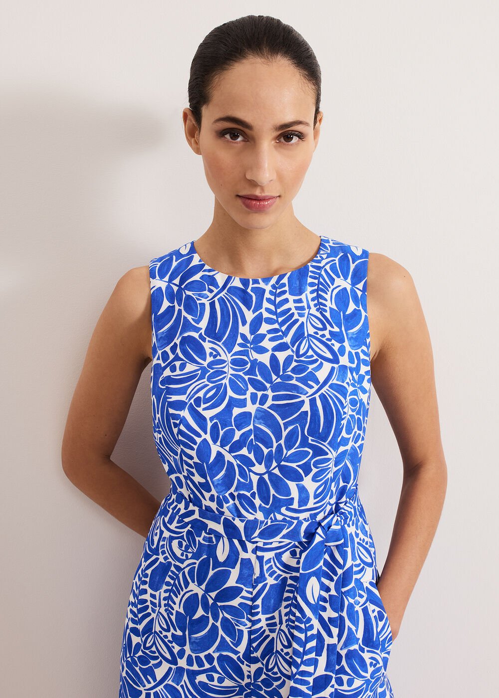 Petite Marta Jumpsuit - Blue
