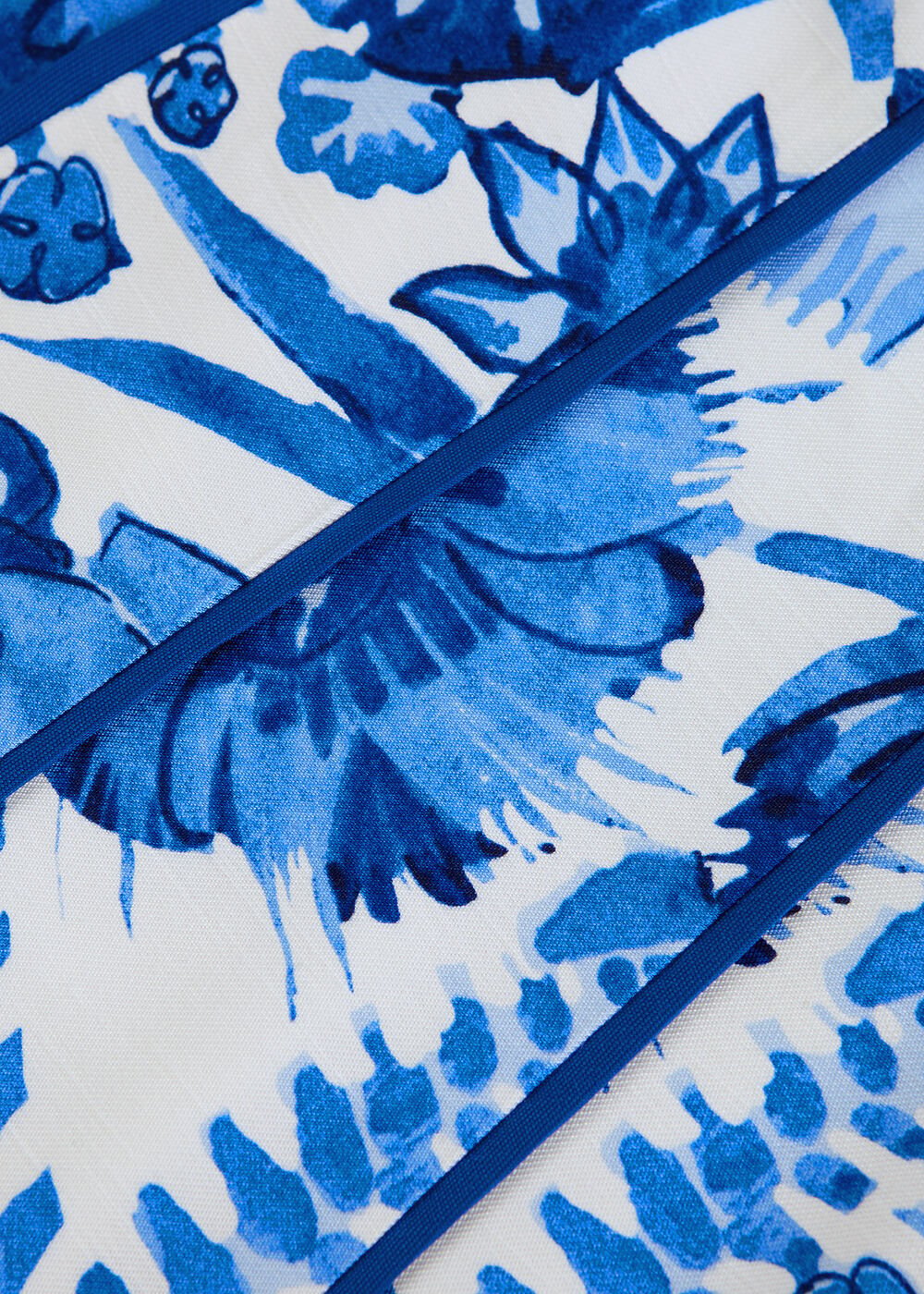 Goldie Printed Dress - Blue