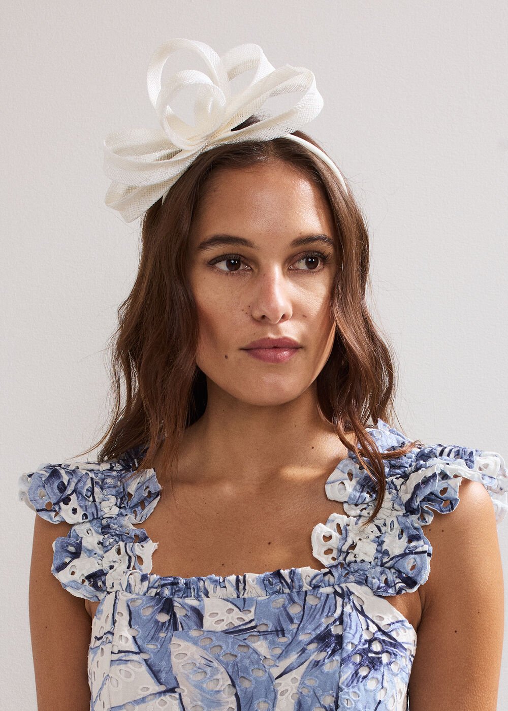 Bow Headband - Ivory