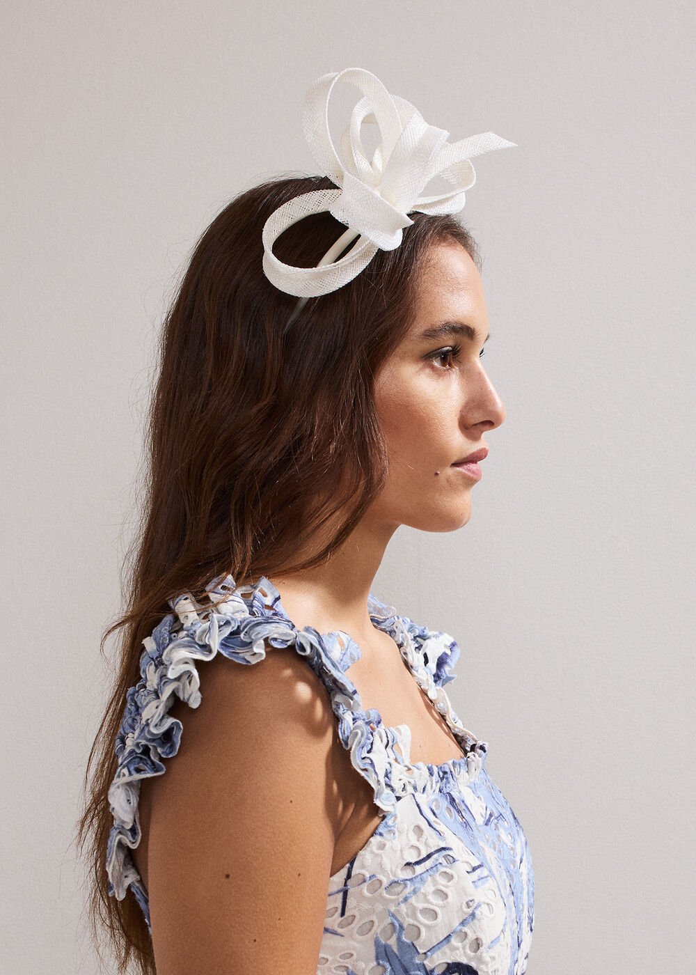 Bow Headband - Ivory