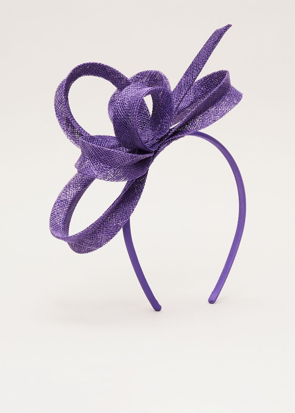 Bow Headband - Purple