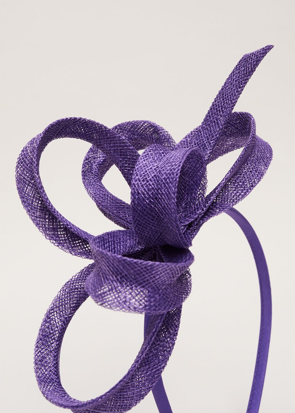 Bow Headband - Purple