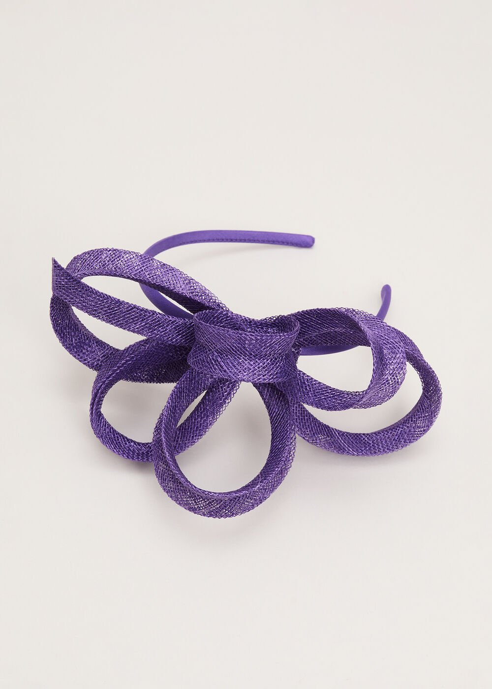 Bow Headband - Purple