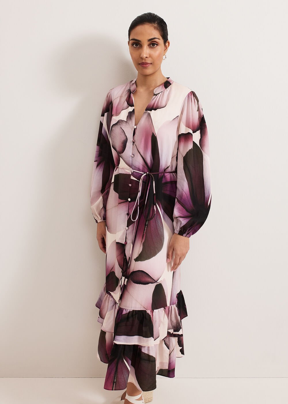 Petite Clarra Dress - Purple