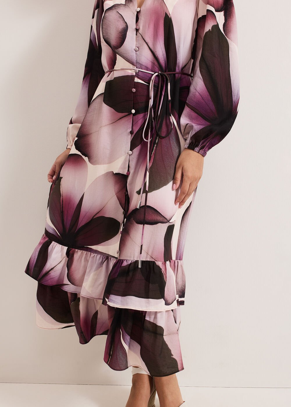Petite Clarra Dress - Purple