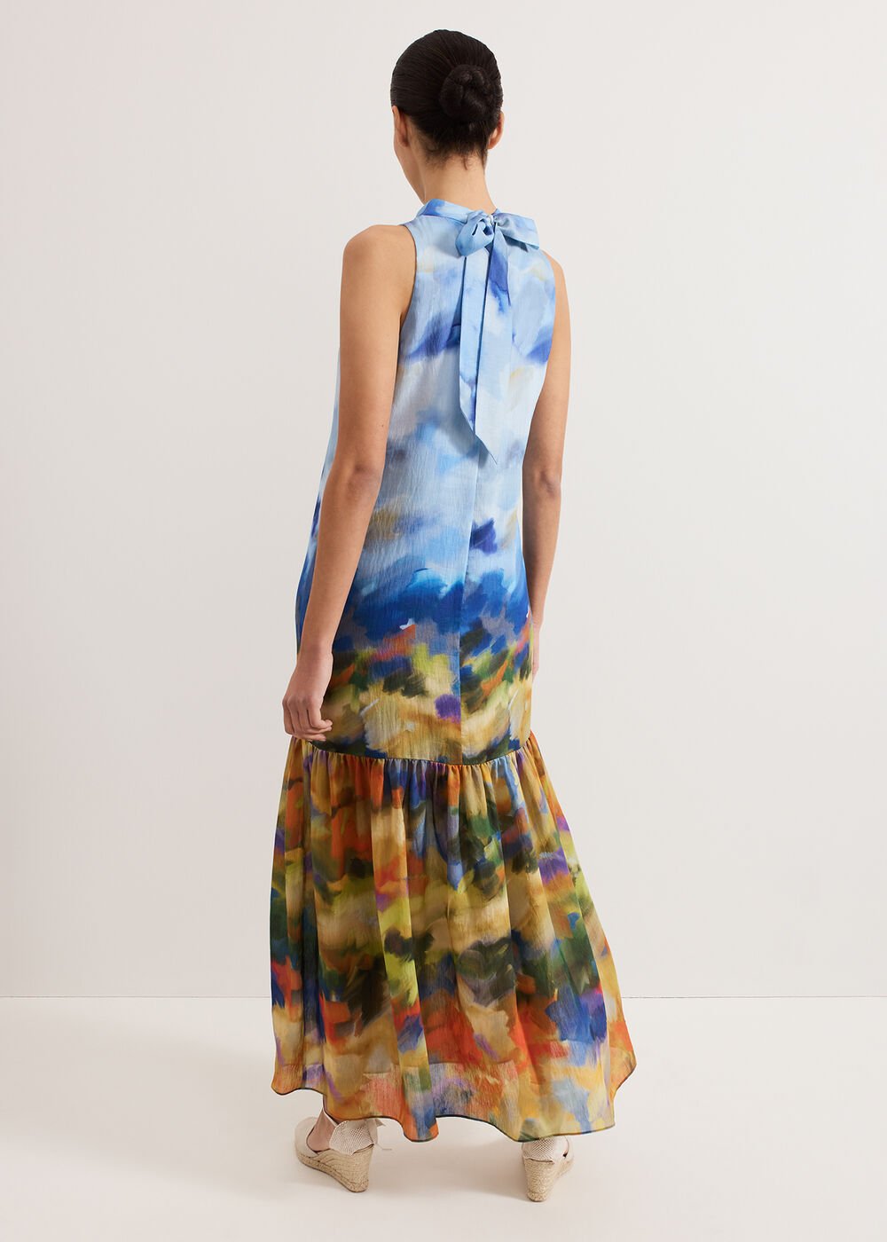 Painterly Maxi Dress - Multi