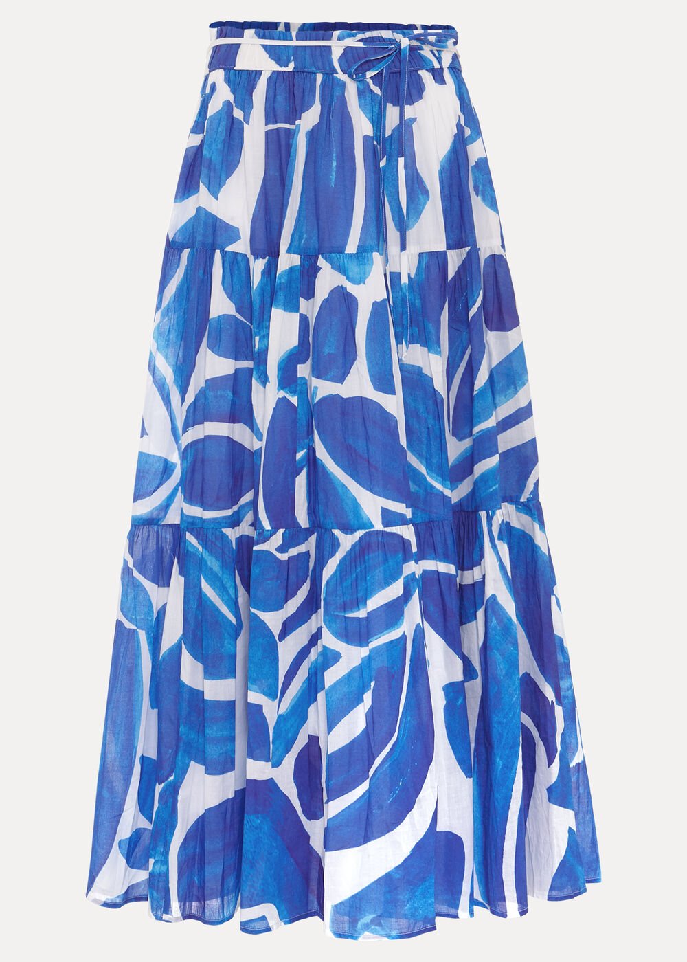 Alva Print Skirt - Blue