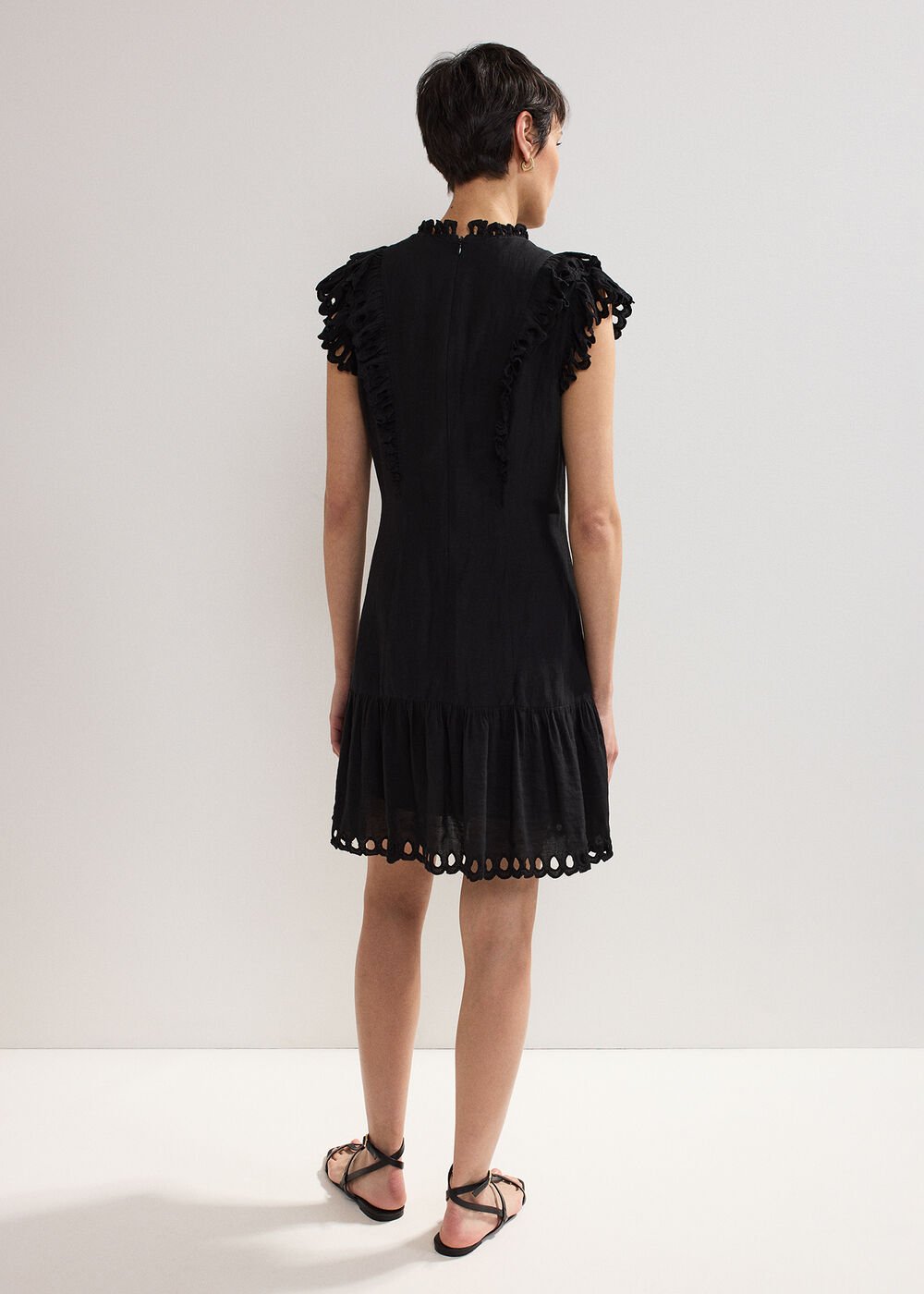 Reena Mini Dress - Black
