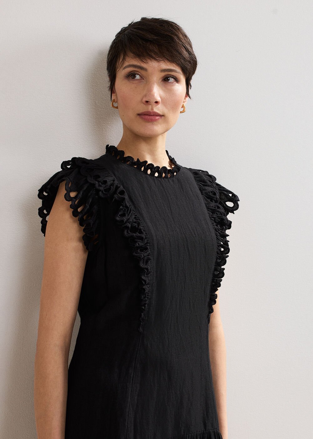 Reena Mini Dress - Black