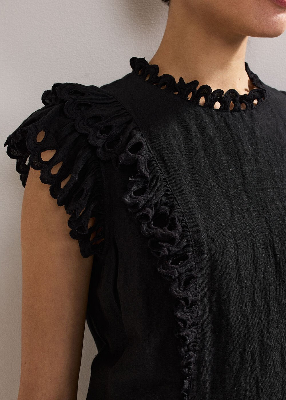 Reena Mini Dress - Black