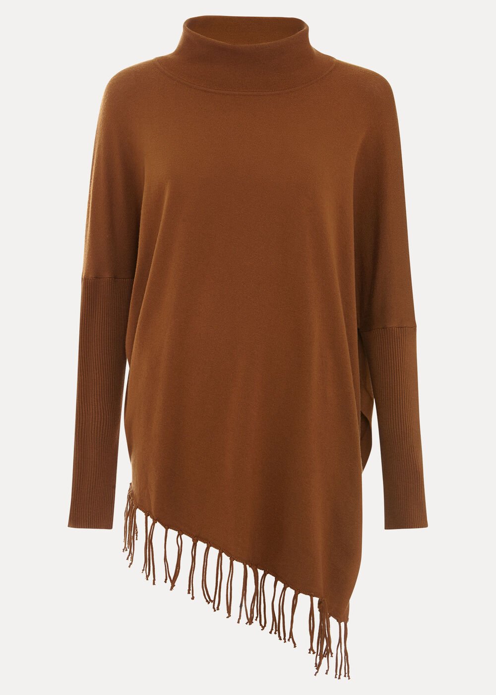 Athena Tassel Knit - Brown