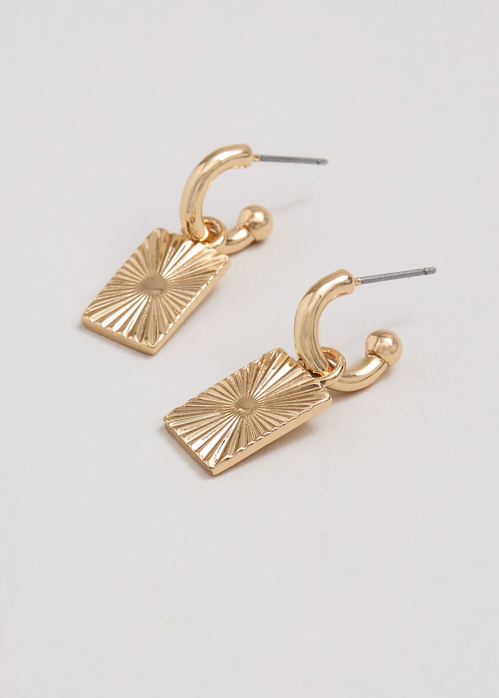 Mini Hoop Earrings - Gold