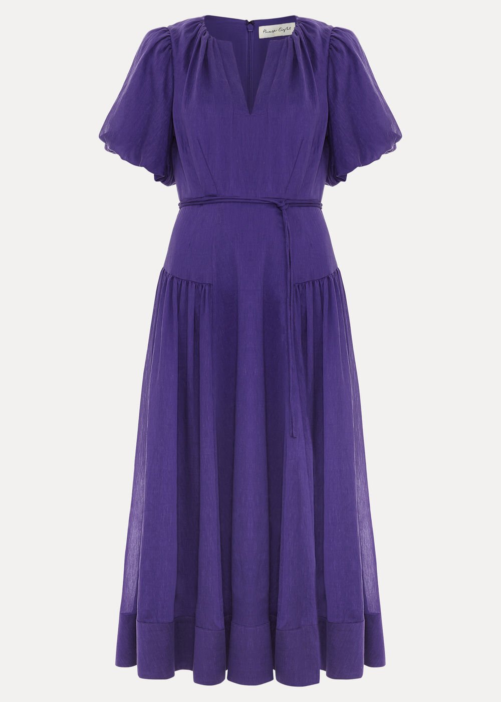 Kailey Midi Dress - Purple